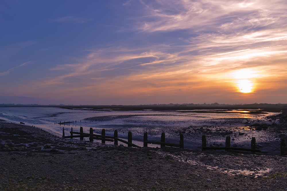 sunset at Pagham